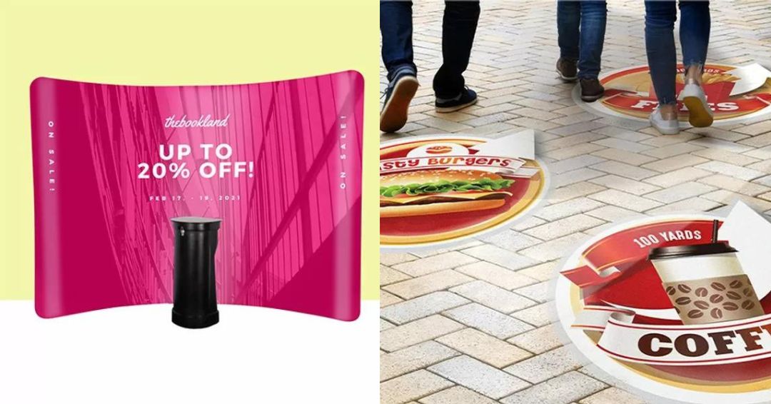 Types of event signage to help you win customers